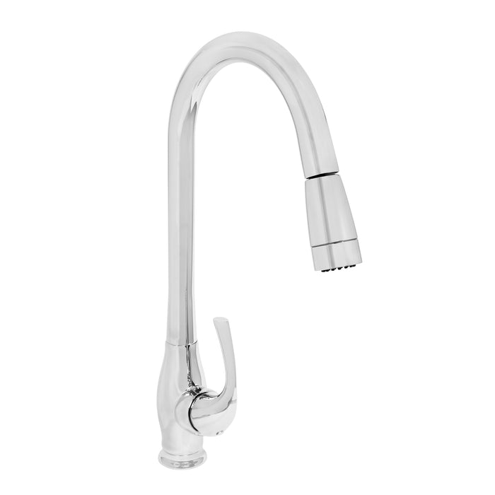 Futura Kitchen Faucet Sink and Flexible Spray Hose Hot and Cold