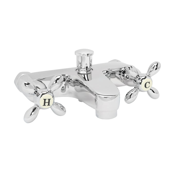 Fatty Bath Mixer Exposed with Hand Shower Chrome